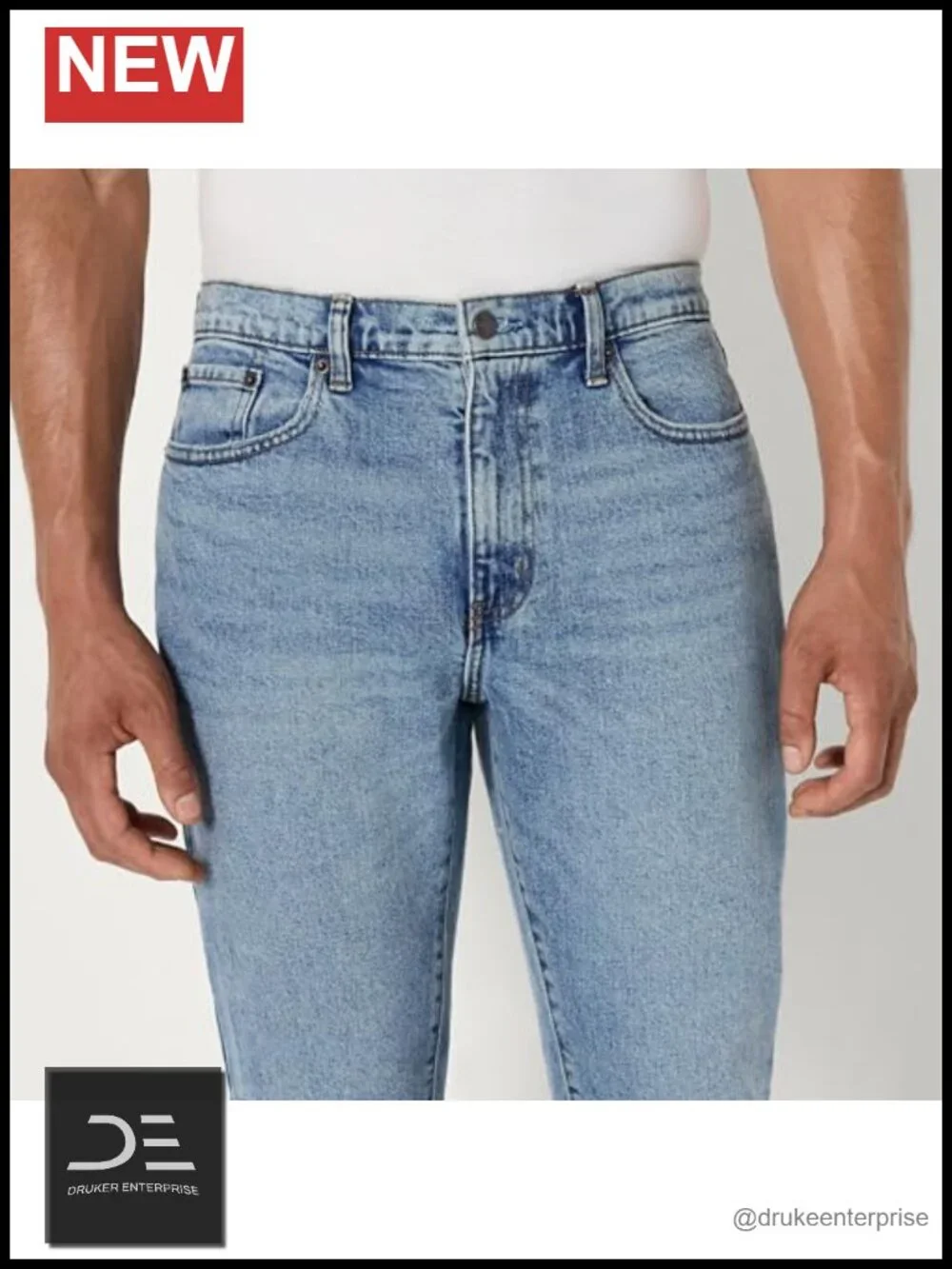 Slim-Fit Men's Jeans - Heavyweight Stretch Denim
